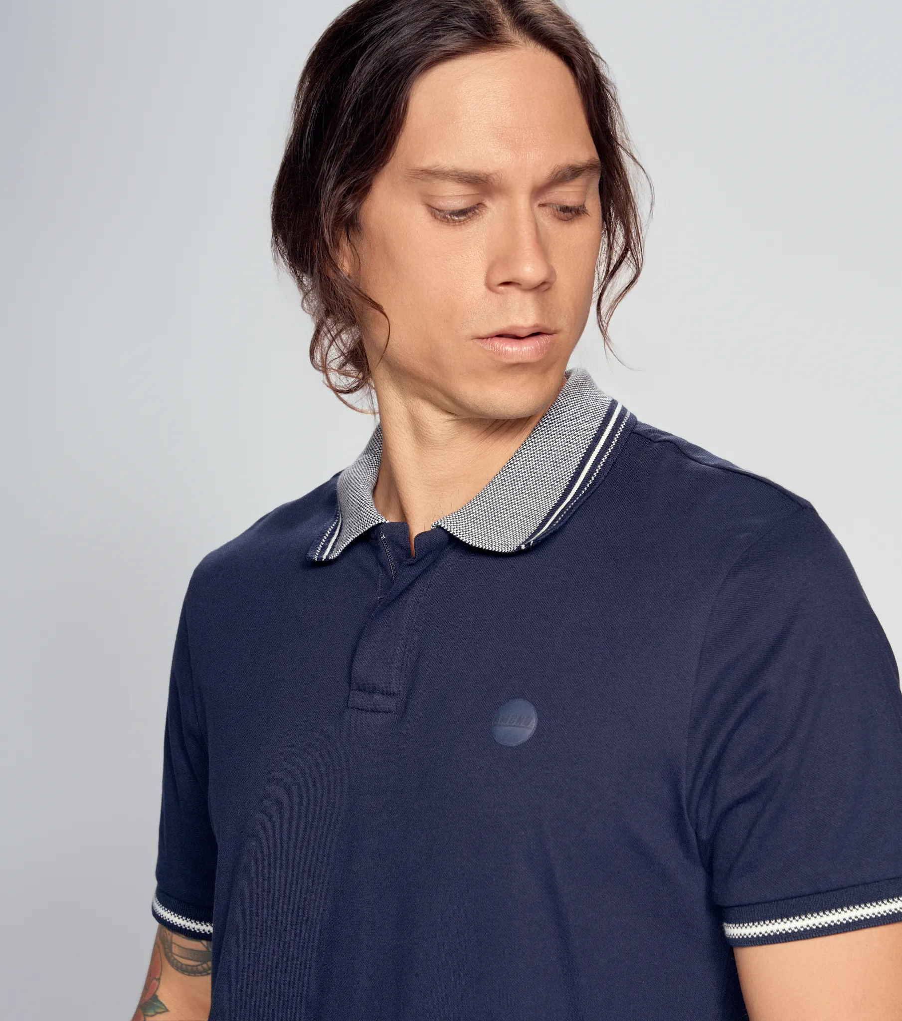 Polo Americanino Mc Slim Fit 129910 AZ
