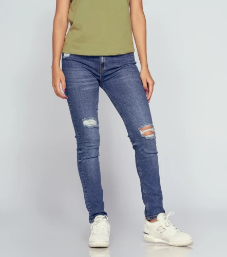 Star Mariam Jean Bota Recta Con Proceso Y Bolsillos UnserAZ