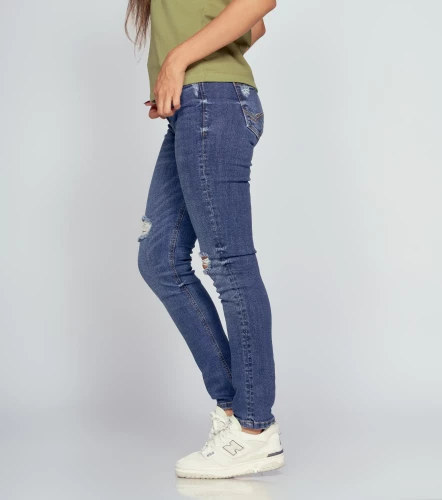 Star Mariam Jean Bota Recta Con Proceso Y Bolsillos UnserAZ