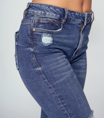 Star Mariam Jean Bota Recta Con Proceso Y Bolsillos UnserAZ