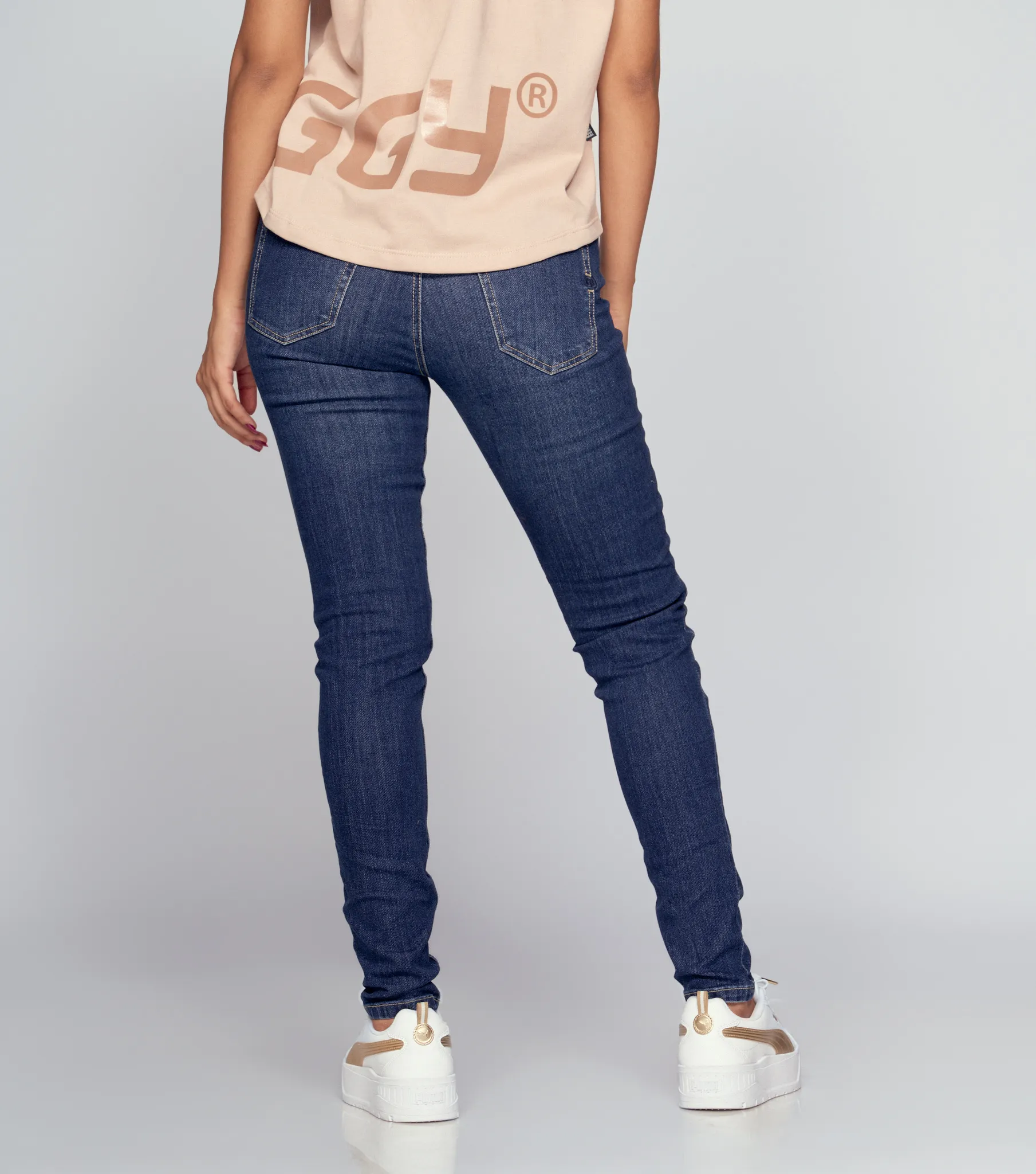 Tamsin Jean Skinny Femenino Groggy 834561 AO