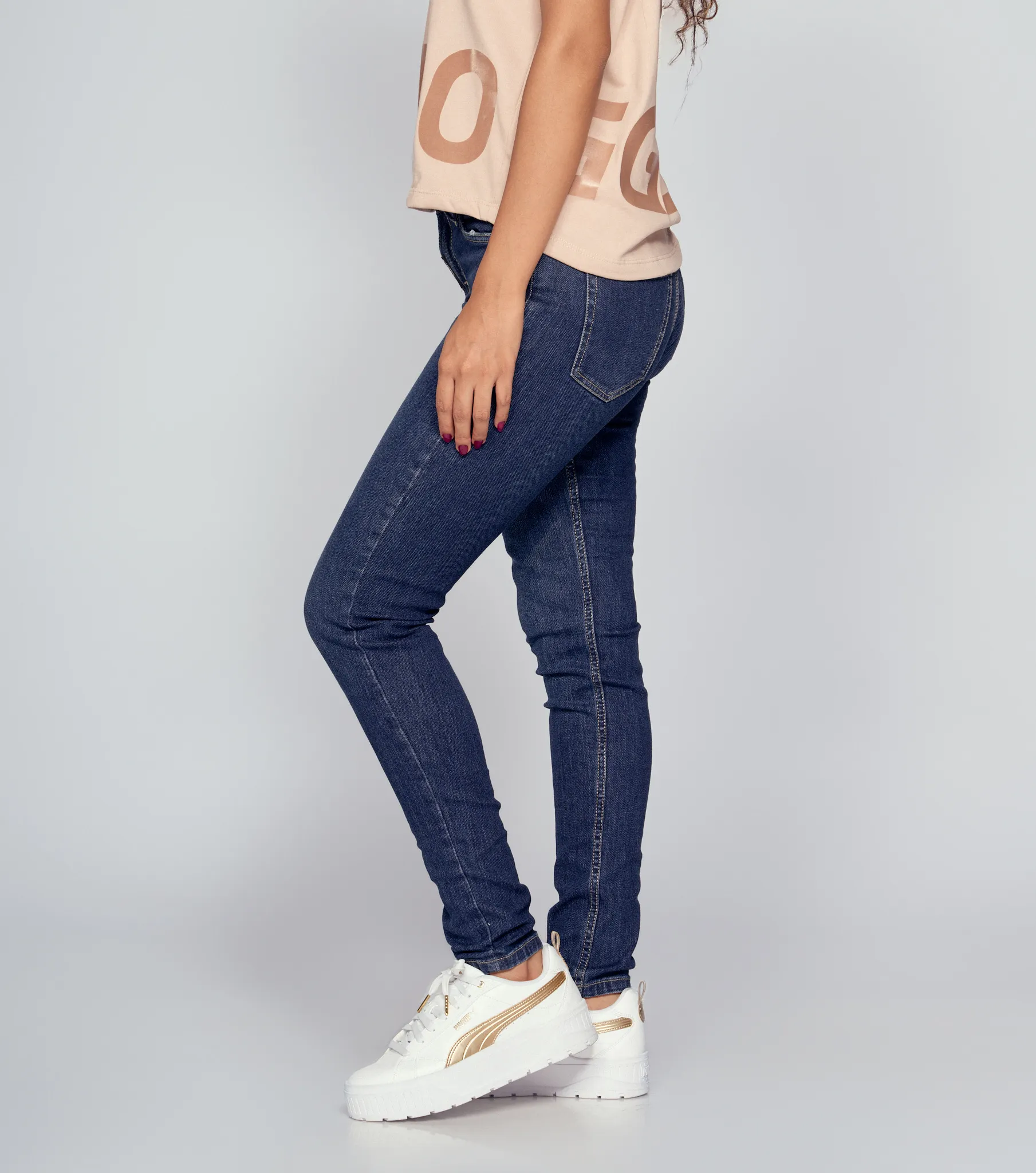 Tamsin Jean Skinny Femenino Groggy 834561 AO