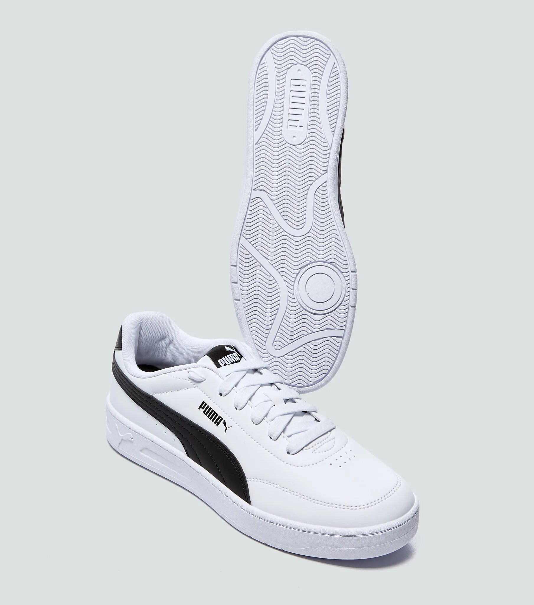 Tenis Puma Court Classic Clean 129957 BL