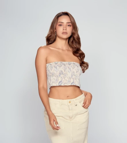 Top Para Mujer Encauchado En Textil Sublimado DerekKQ