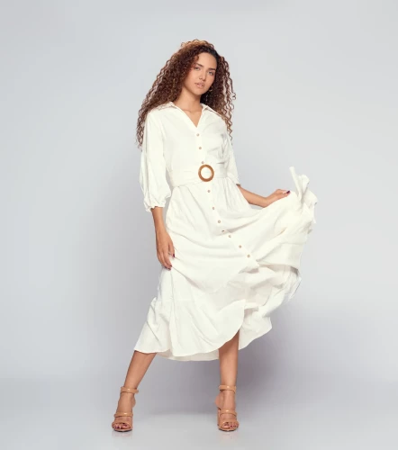 Vestido Largo Para Mujer Con Gola DerekAR