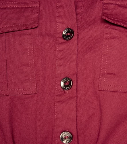 Vestido Para Mujer Valeria Cargo Unicolor DerekVT