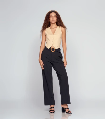 Pantalon Para Mujer Unicolor DerekNG