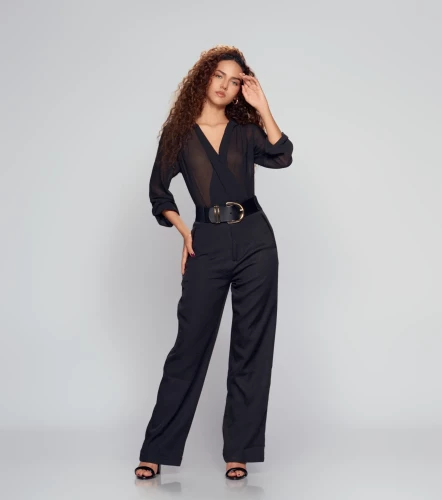 Blusa Para Mujer Raquel Tipo Body Con Drapeado DerekNG