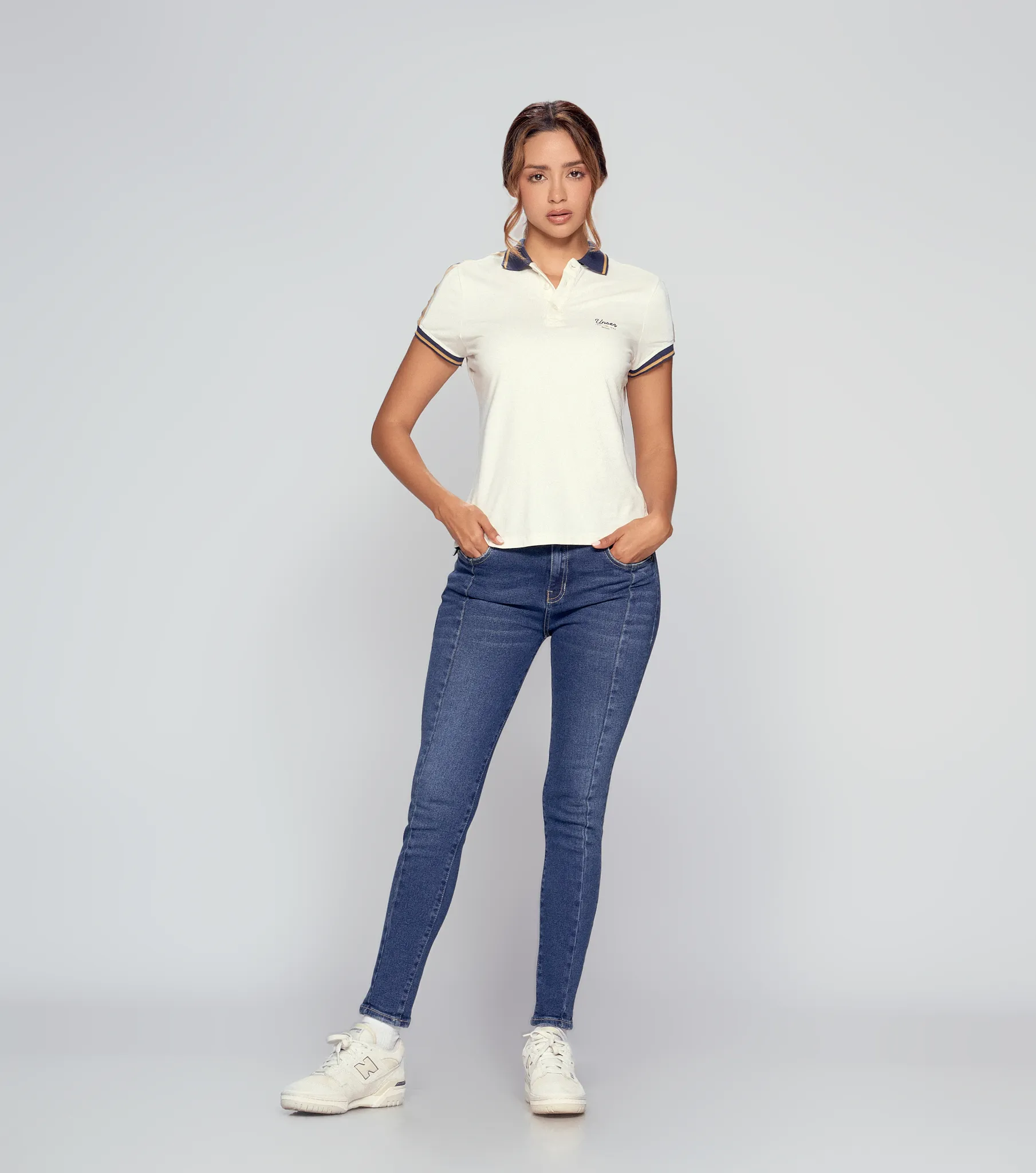Bernes Violet Jean Con Proceso Y Corte Unser 831801 AZ