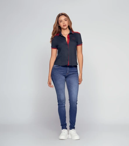 Sira Polo Slim Fit Femenina GasAZ