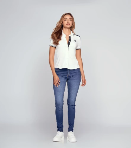 Sira Polo Slim Fit Femenina GasBL