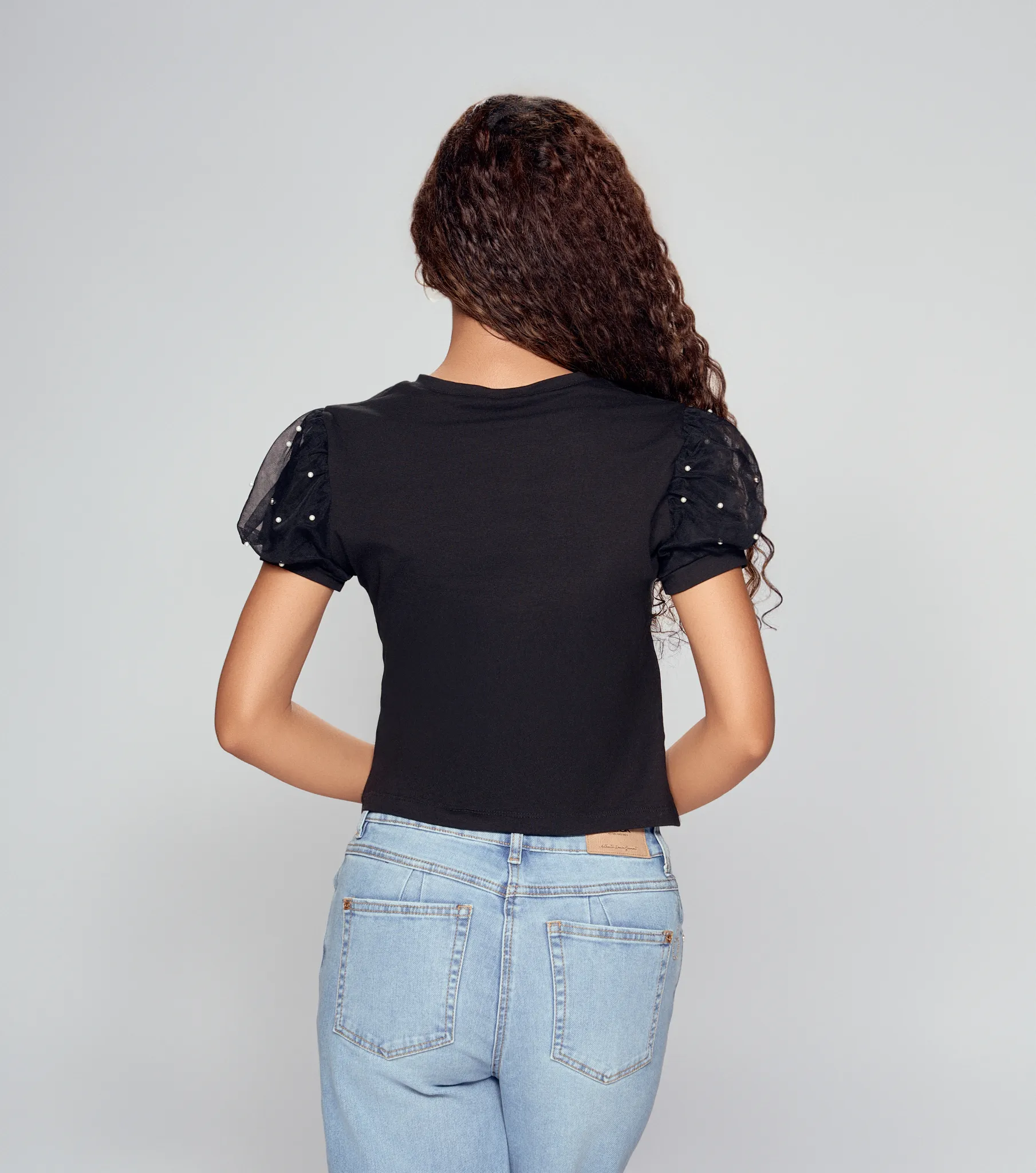 Camisa Para Mujer Manga Corta Derek 833368 BL