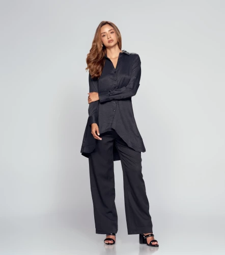 Bluson Camisero Dana Con Decorado En Bajante DerekNG