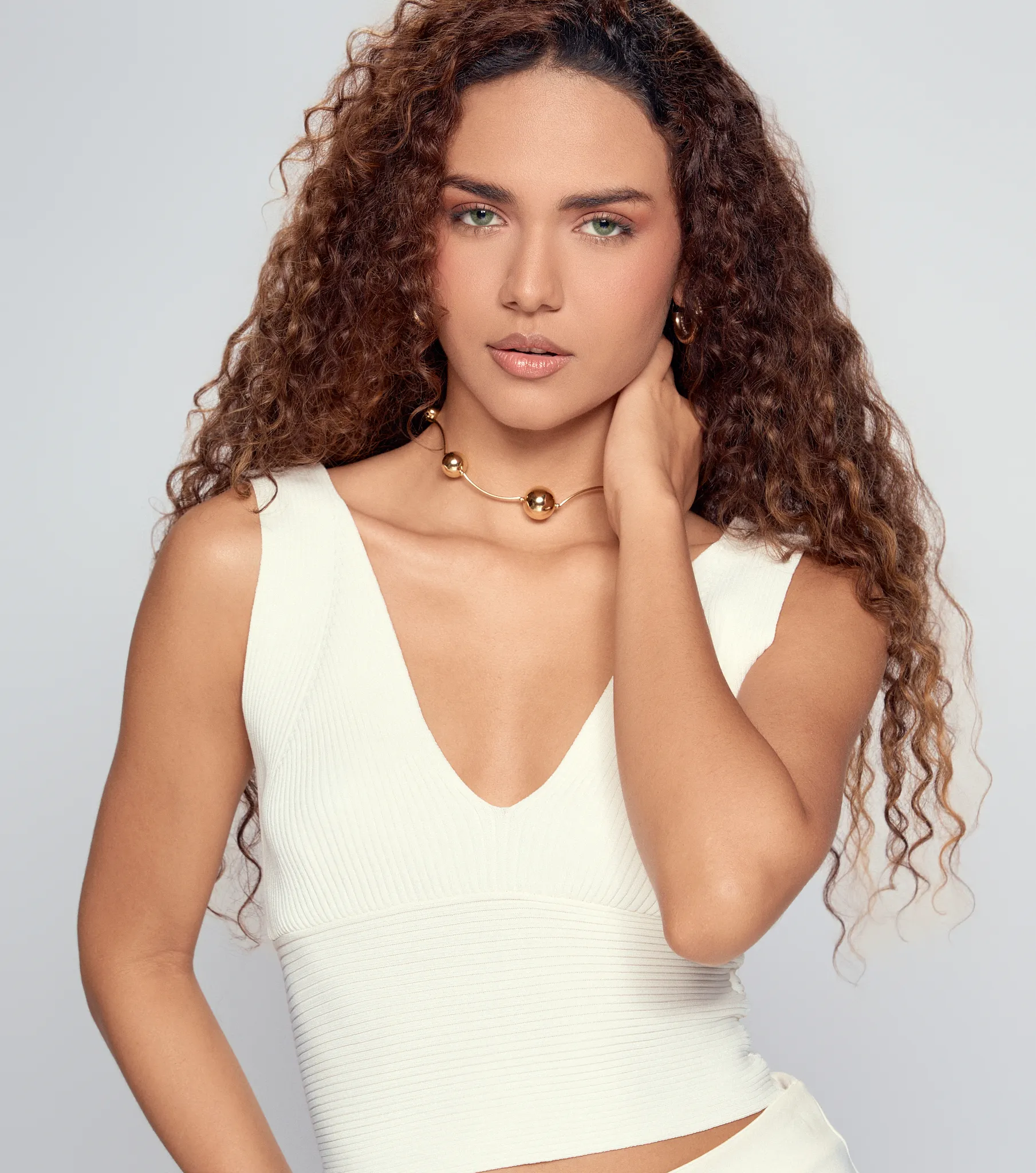 Blusa Escote V Unicolor Derek 833763 AR