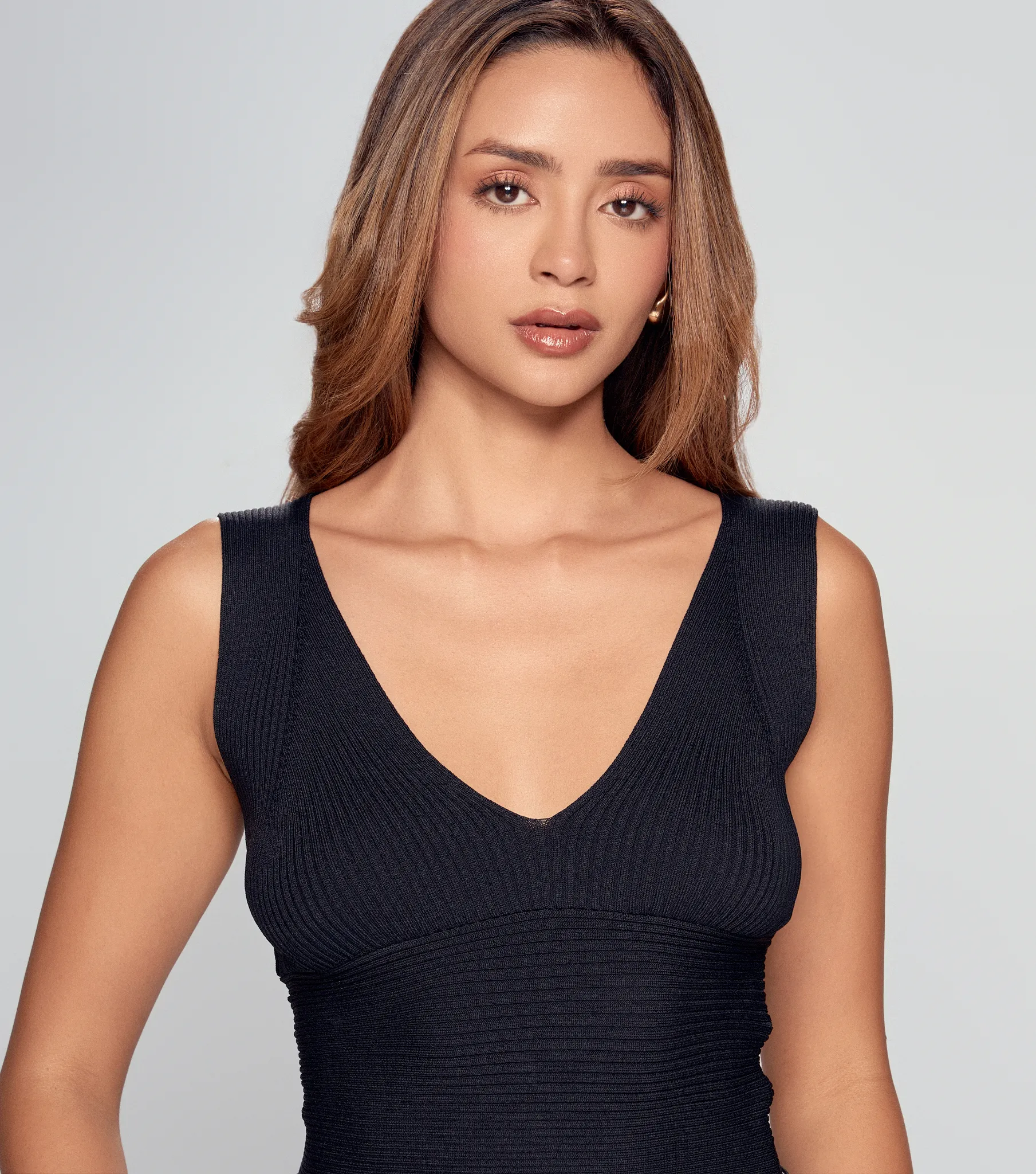 Blusa Escote V Unicolor Derek 833763 AR