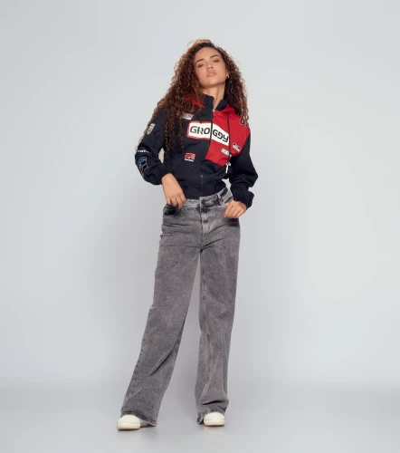 Shantal Crop Hoodie Femenino GroggyCU