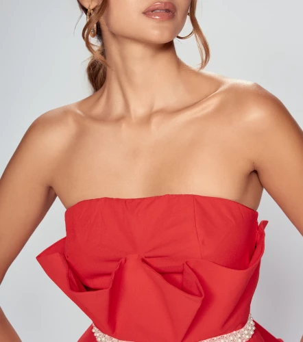 Conjunto Blusa Strapple Y Pantalon Unicolor DerekRJ