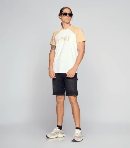 Camisa Para Hombre Molderia Comfort Manga Rangla Combinada UnserKQ