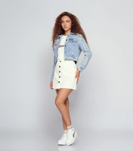 Katerine Falda Corta Unicolor Con Cortes Y Bolsillos UnserBL