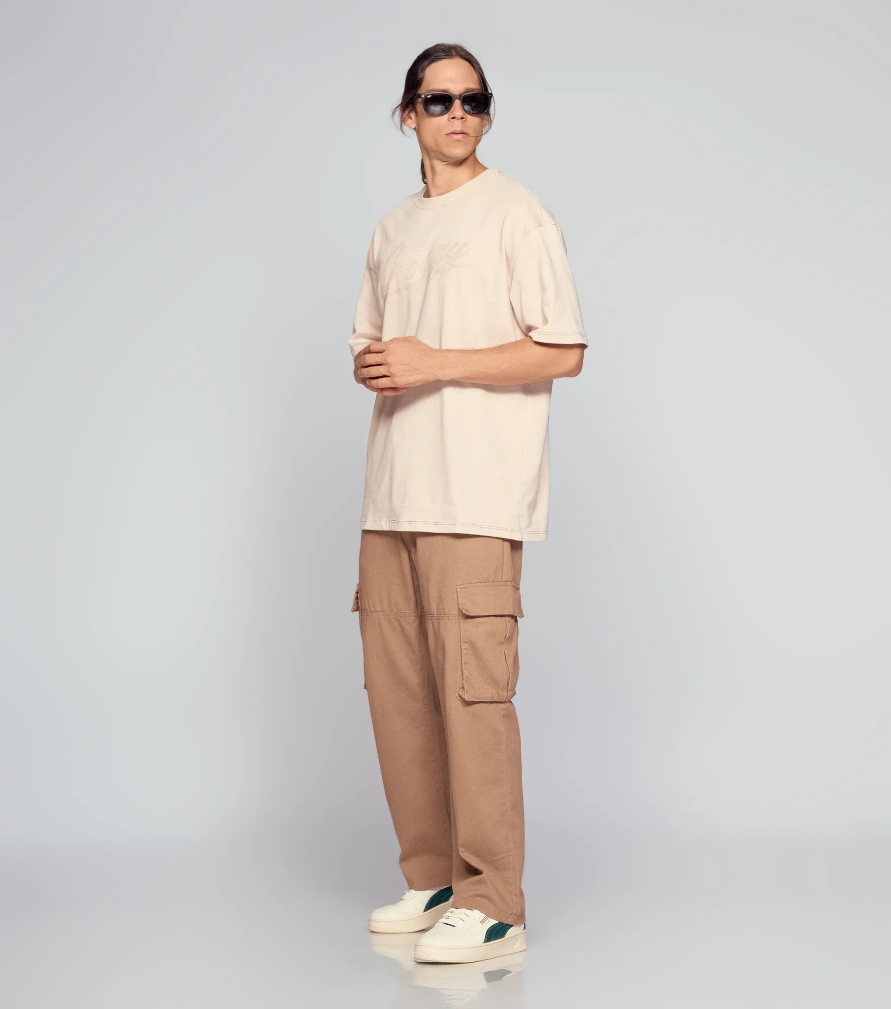 Wesly T Shirt Oversized Masculina Groggy 834579 BG
