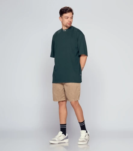Bruno T Shirt Oversize Bordado En Cuello TyperVO