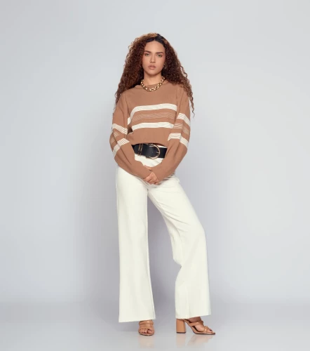 Buzo Para Mujer Tejido Combinado Tyla DerekCF