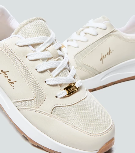 Tenis Para Mujer Unicolor Con Suela Alta DerekAR