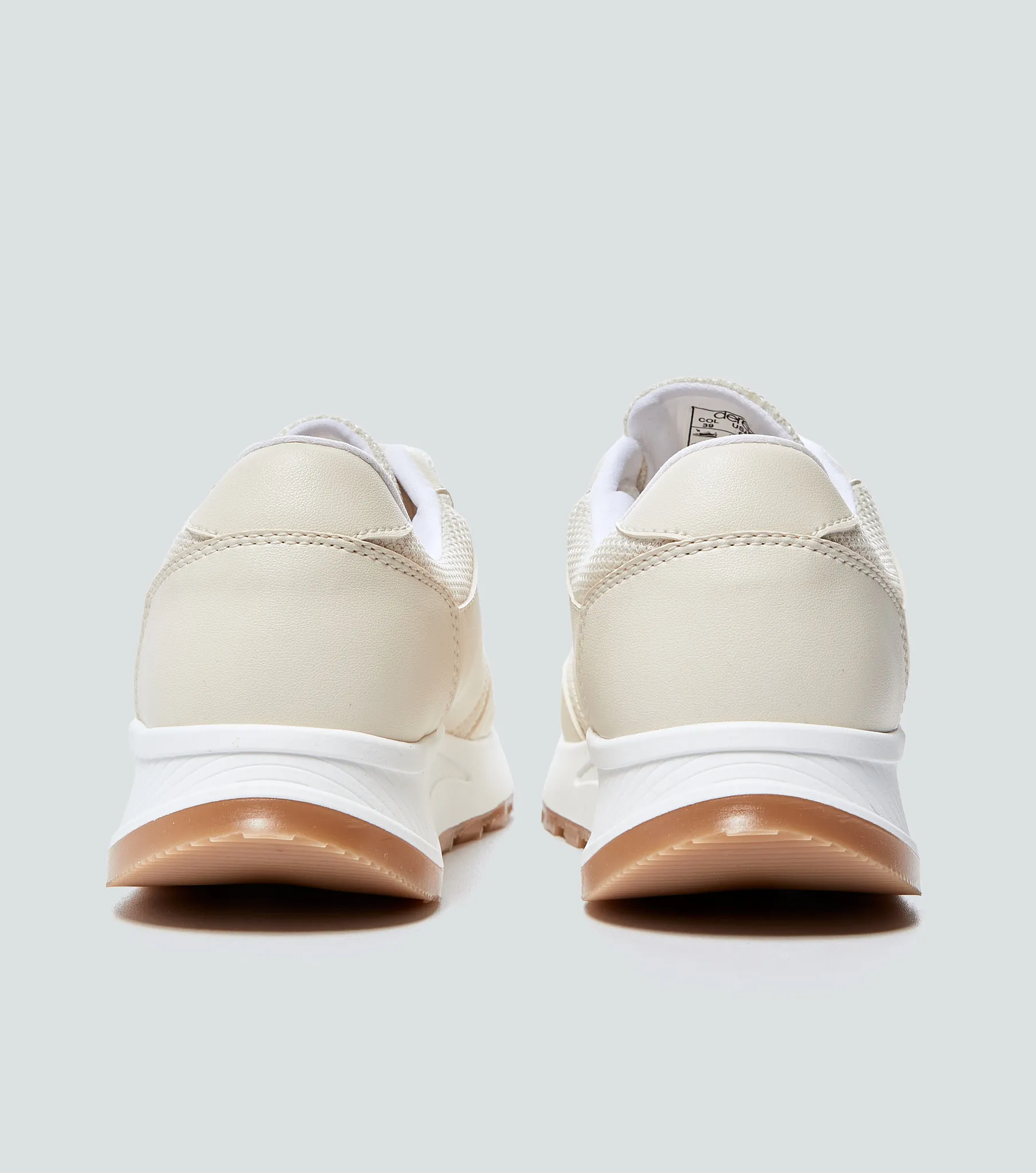 Tenis Para Mujer Unicolor Con Suela Alta Derek 834947 AR