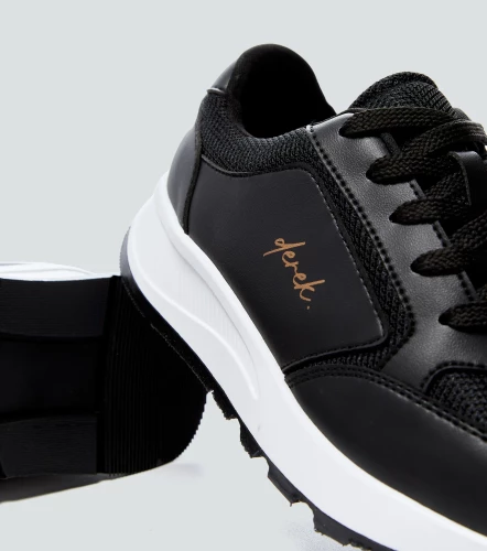 Tenis Para Mujer Unicolor Con Suela Alta DerekNG