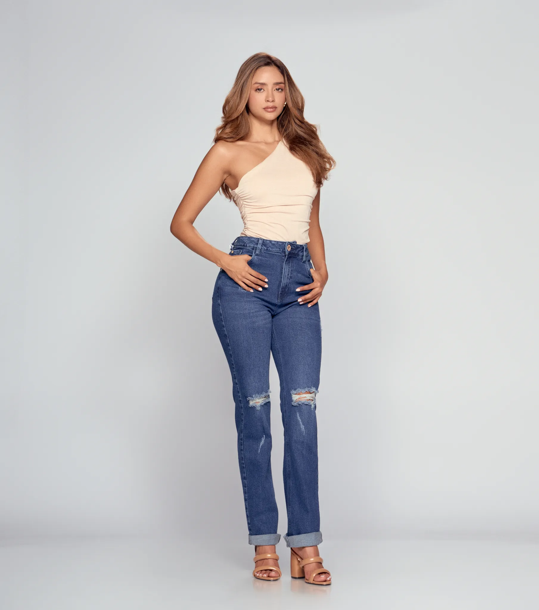 Jean Para Mujer Praga Paola Derek Lovely 835069 AZ