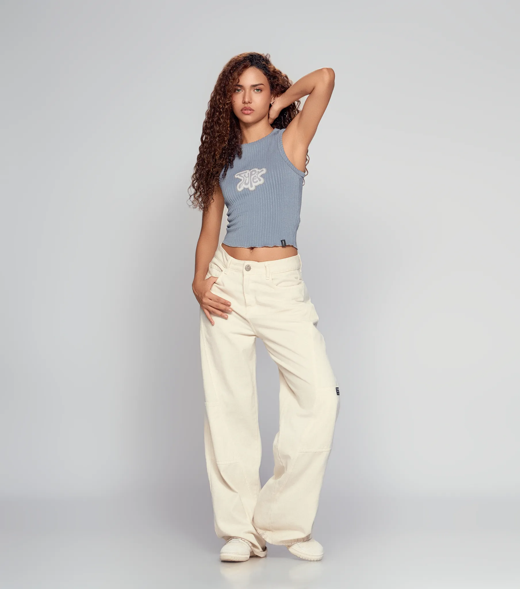 Fary Top Slim Texturizado Estampado Typer 835163 BH