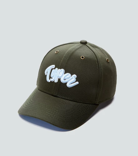 Cooper Gorra Plana Bordada TyperVD