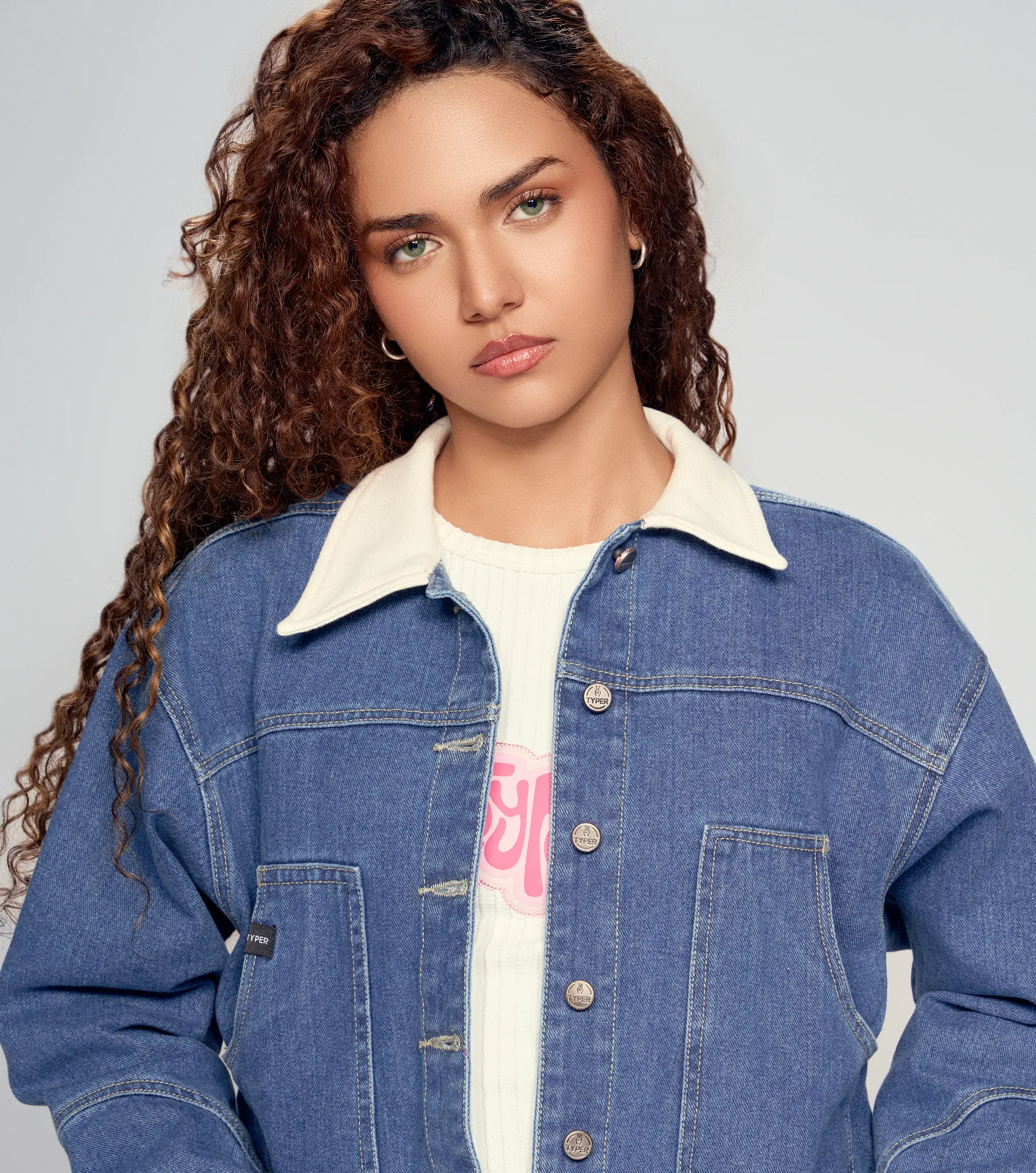 Alea Chaqueta Tipo Boxy Con Bolsillos Tipo Parche Typer 833684 