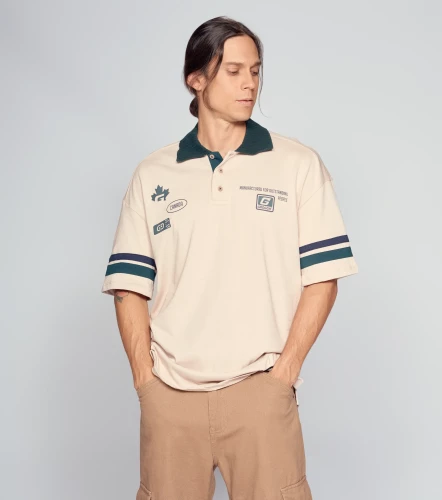 Ansel Polo Oversized Masculina GroggyCM