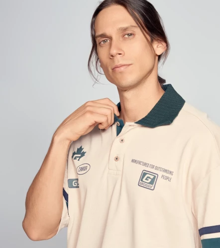 Ansel Polo Oversized Masculina GroggyCM