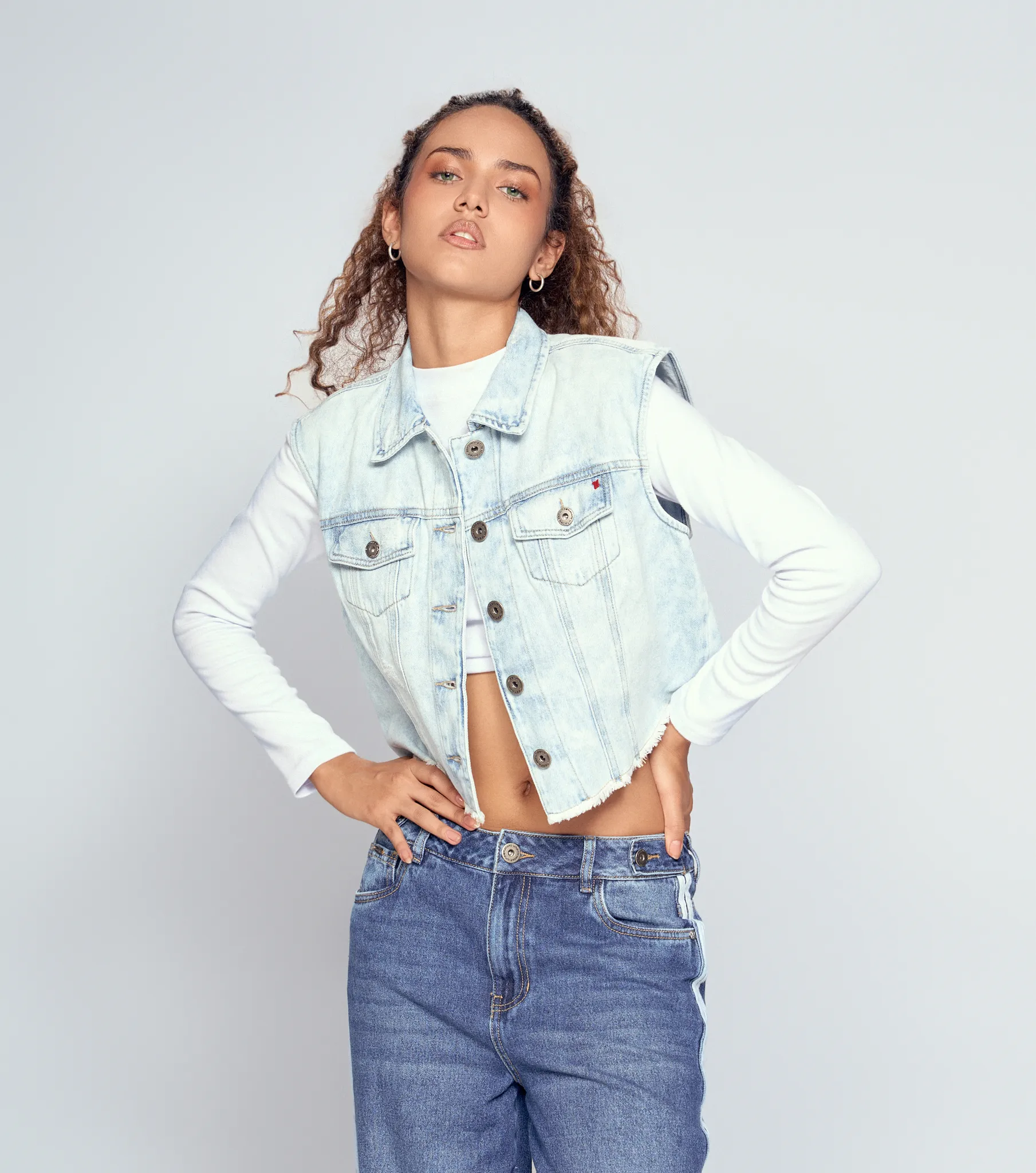 Berenice Chaleco Con Proceso Y Bolsillos Unser 833966 AZ