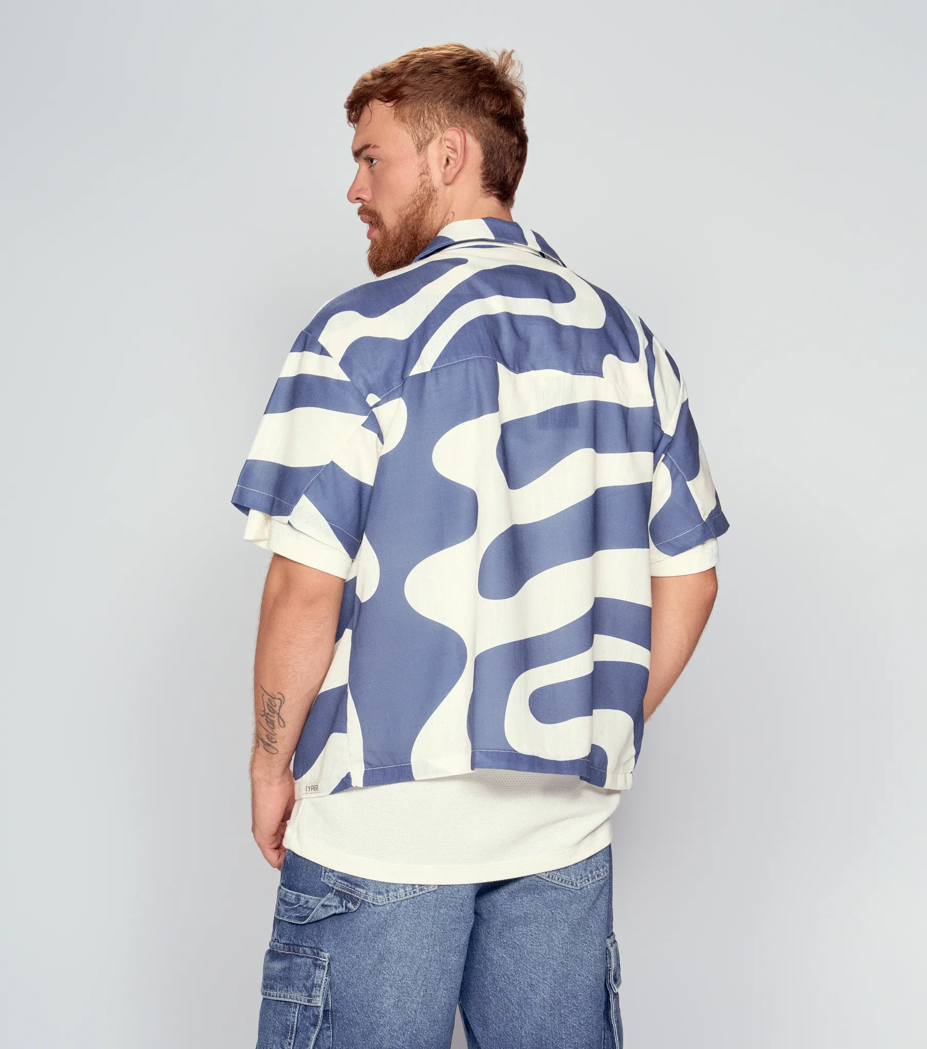 Berlin Camisa Extraoversized Sublimada Typer 835210 