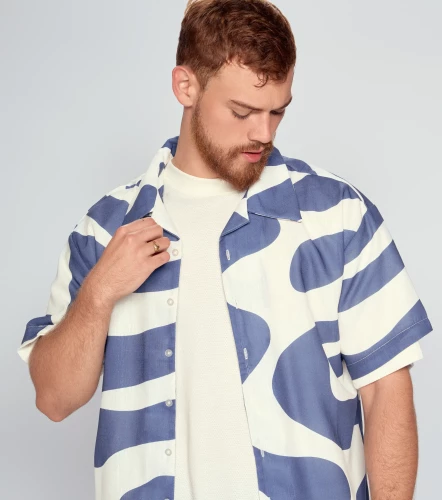 Berlin Camisa Extraoversized Sublimada TyperAZ