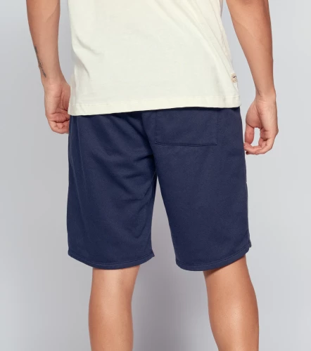 Bermuda Para Hombre Unicolor En Punto UnserAZ