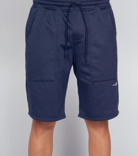 Bermuda Para Hombre Unicolor En Punto UnserAZ