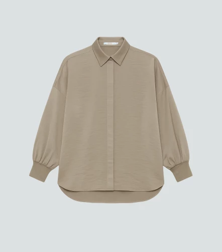 Blusa Camisera Para Mujer Unicolor Manga Ranglan DerekKQ