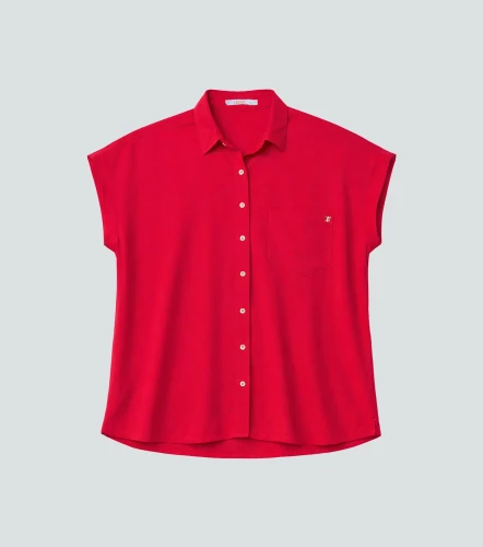 Blusa Para Mujer Camisera Unicolor Victoria DerekRJ