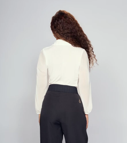 Blusa Para Mujer Raquel Tipo Body Con Drapeado DerekAR