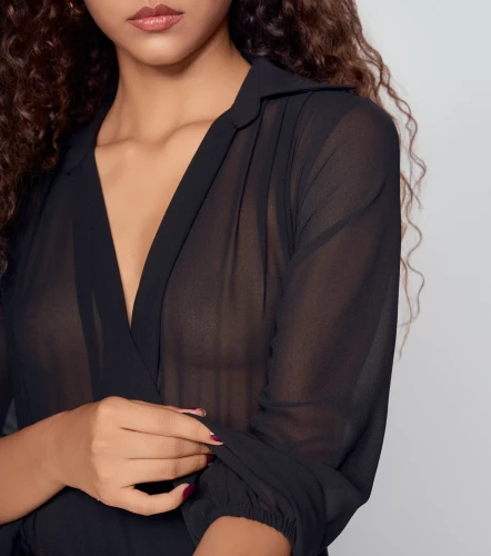 Blusa Para Mujer Raquel Tipo Body Con Drapeado DerekNG