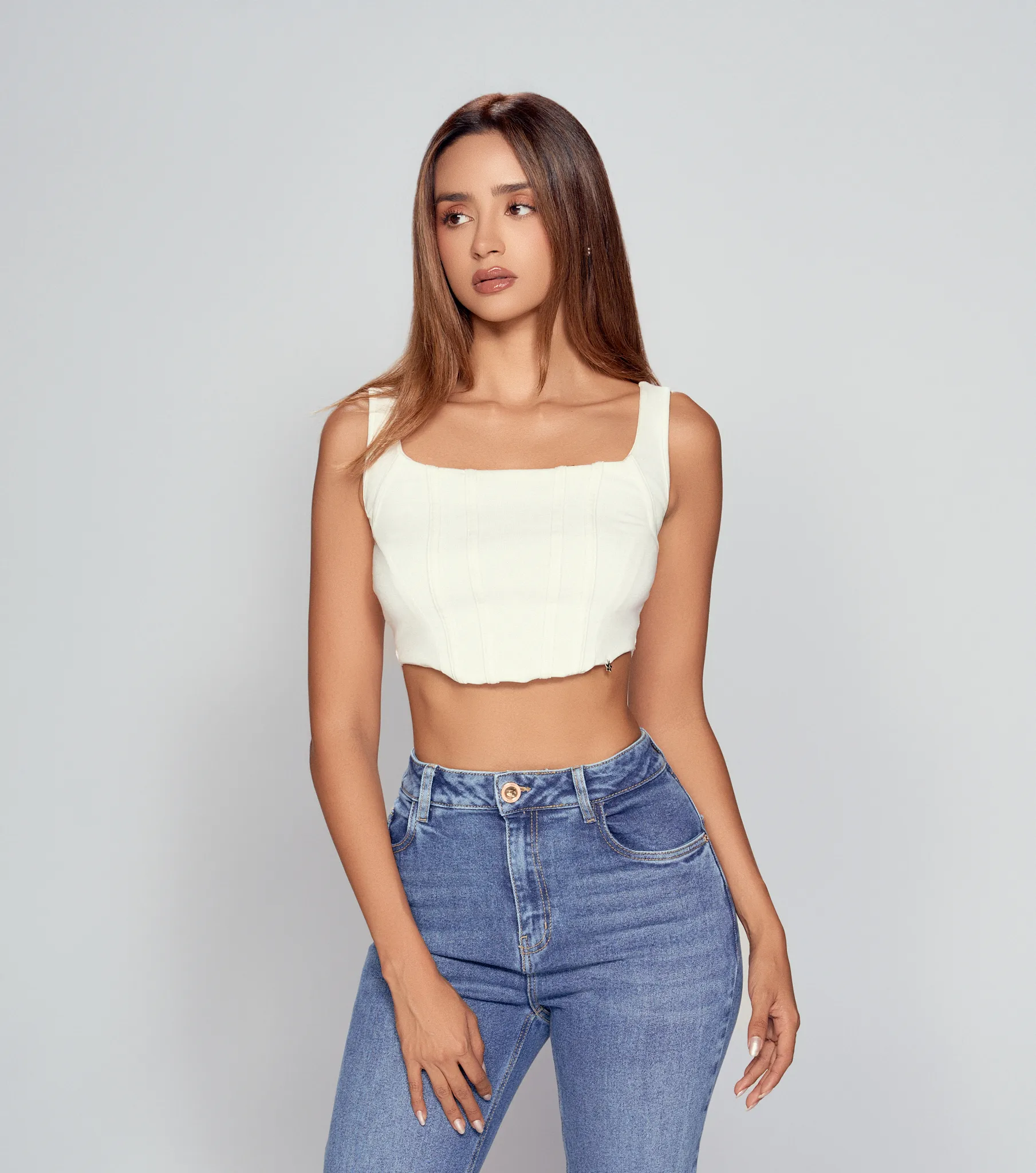 Blusa Para Mujer Tipo Corse Dua Derek Lovely 830616 AR