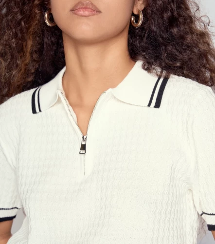 Blusa Tipo Polo Unicolor DerekAR