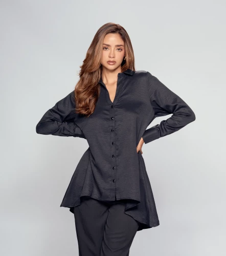 Bluson Camisero Dana Con Decorado En Bajante DerekNG
