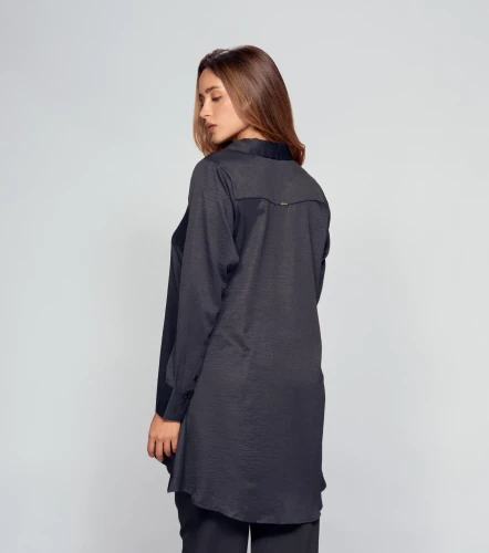 Bluson Camisero Dana Con Decorado En Bajante DerekNG