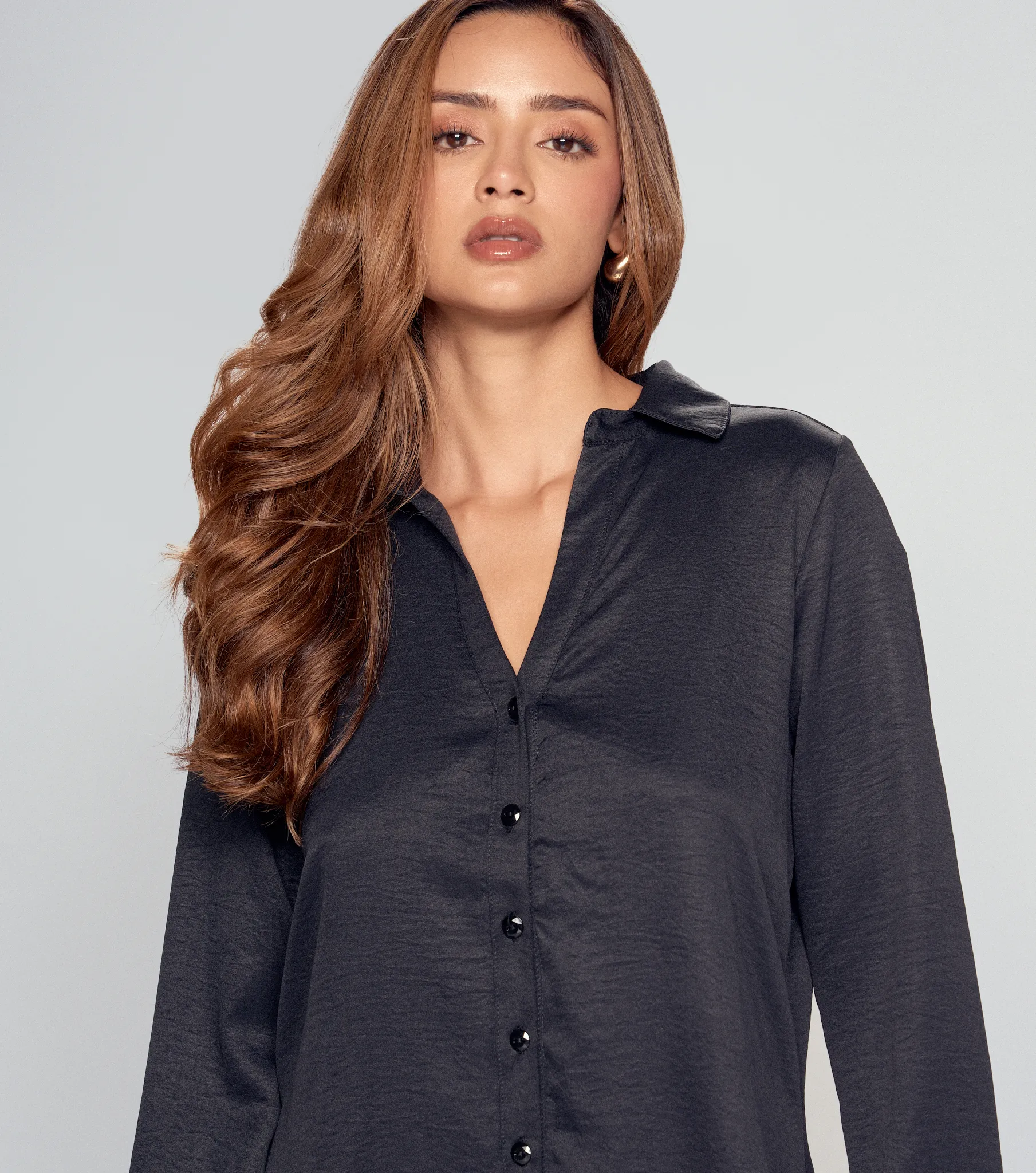 Bluson Camisero Dana Con Decorado En Bajante Derek 833372 BL