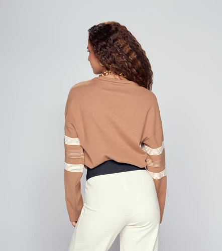 Buzo Para Mujer Tejido Combinado Tyla DerekCF